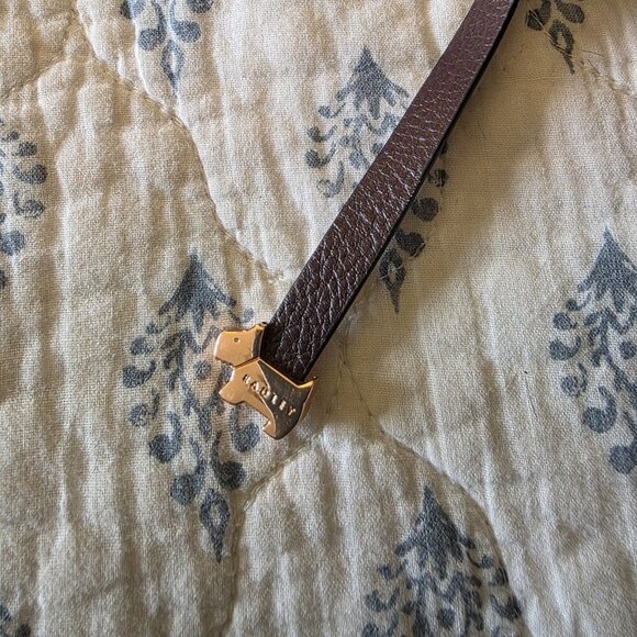 Radley London Witley Haircalf Leather Shoulder Bag Clove w/ Matching Wallet - Picture 14 of 16